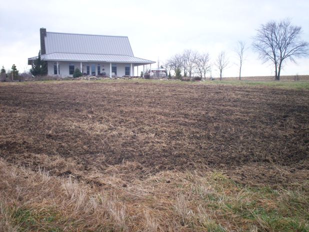 More tilled ground