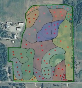 Soil Sample Zones and Points