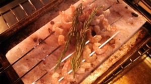 Shrimp on the Salt Slab.