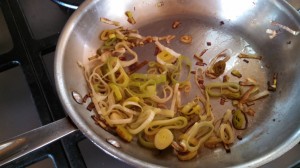 Sauteed Leeks